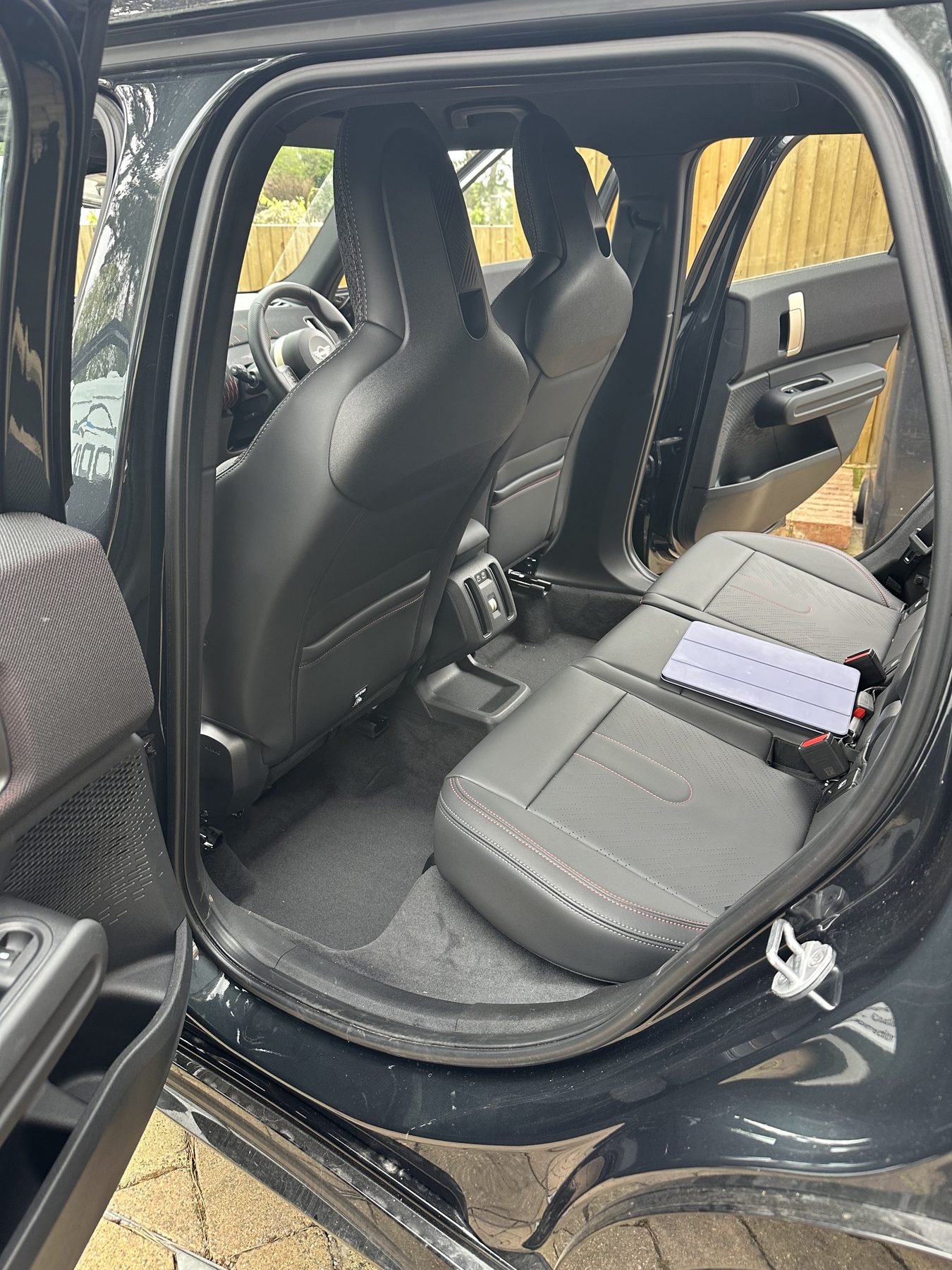 Mini Countryman rear cabin after detail