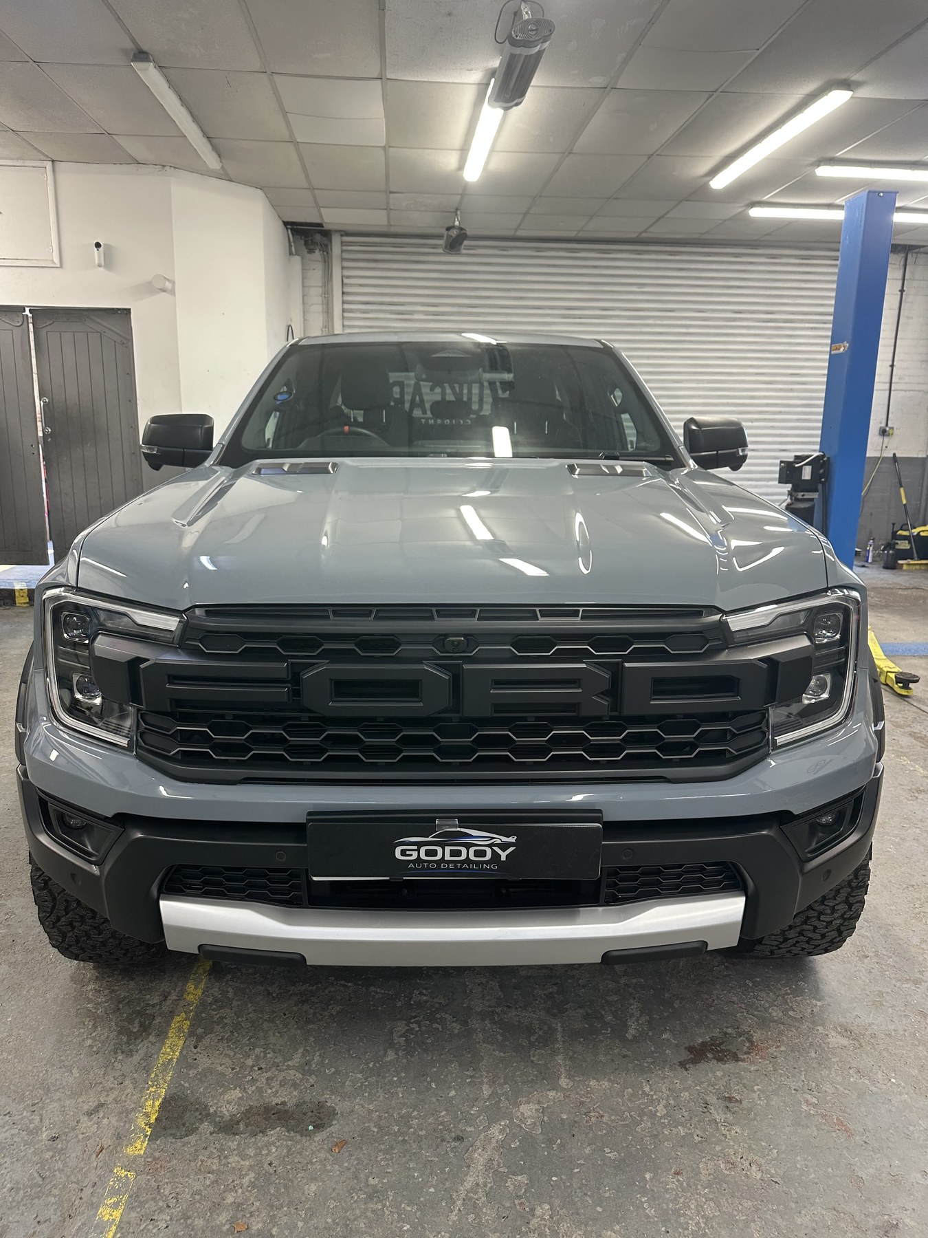 Ford Raptor exterior finish after detailing