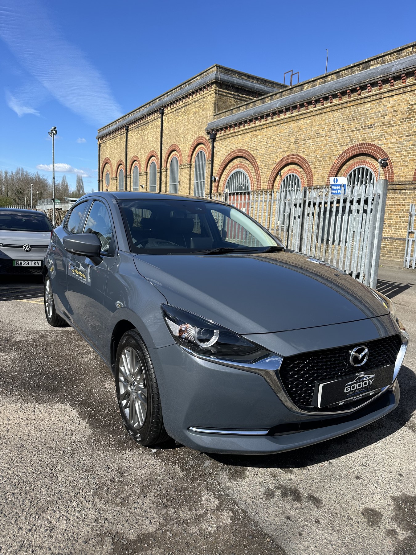 Mazda exterior finish after detailing