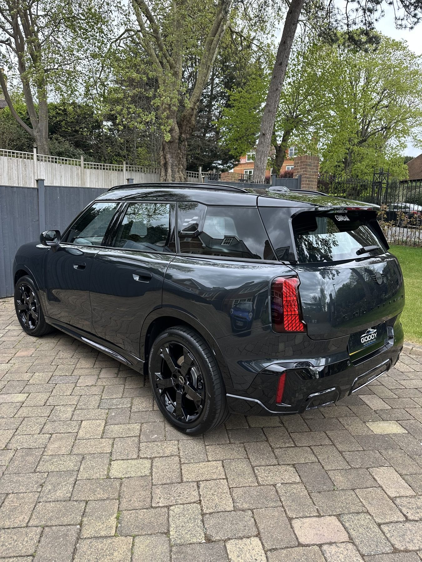 Mini Cooper rear finish after detailing