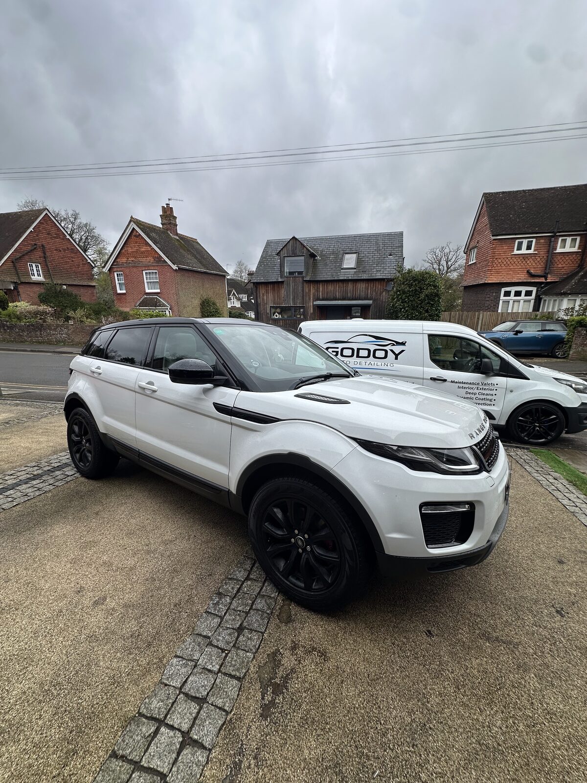 Range Rover Evoque after mobile detailing